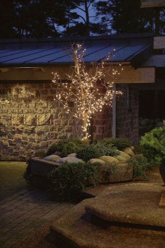 Konstsmide Weihnachtsbeleuchtung  Microlightkette 120er 24V Außentrafo