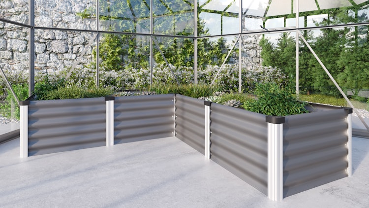 Vitavia Hochbeet Meta IN&OUT 401 M 185 x 185 cm