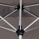 Vorschaubild doppler Mittelmastschirm ACTIVE 300 x 200 Auto-Tilt, Aluminium Silber / Polyester 180 g/m²