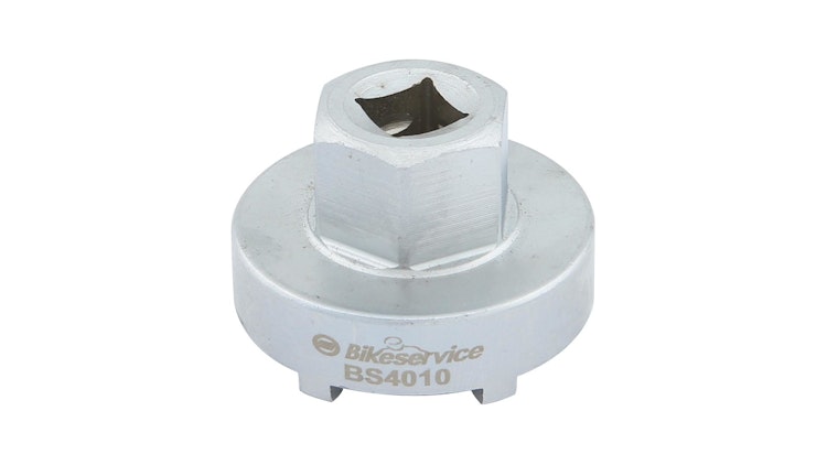 Bikeservice Nutmutternschlüssel 44 mm, 6-Zapfen