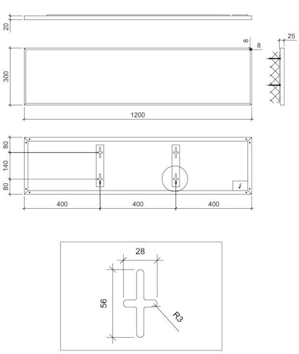 Ximax Infrarotheizkörper Aluminium Paneel, weiß