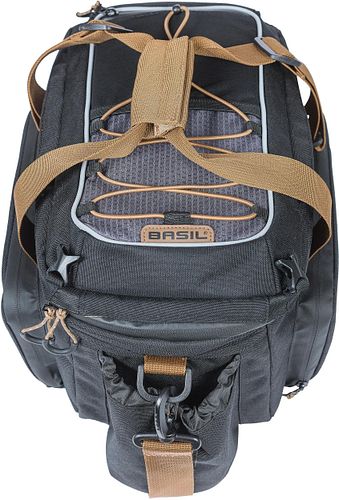 Basil Gepäckträgertasche Miles XL Pro schwarz black slate