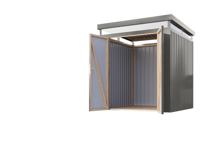 Karibu Metall Gartenhaus Aurum 2/2,5/3/3,5