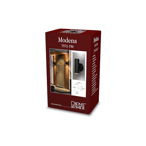 Konstsmide Wandleuchte Modena Up/Down, versch. Fraben