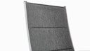 Vorschaubild Kettler Multipositionssessel BASIC PLUS PADDED, Aluminium Silber / Outdoorgewebe Anthrazit
