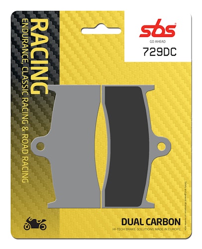 SBS Bremsbelag 729DC Road Racing Dual Carbon