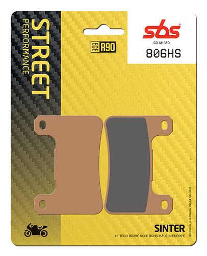 SBS Bremsbelag 806HS Street Sinter