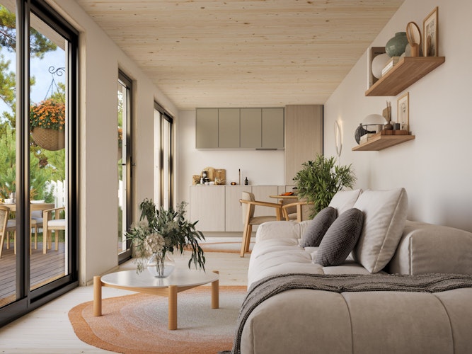 Palmako Gartenhaus Rebekka 22,4 m² - 160 mm