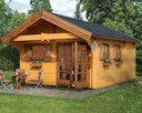 Vorschaubild Weka 45 mm Weekendhaus 155