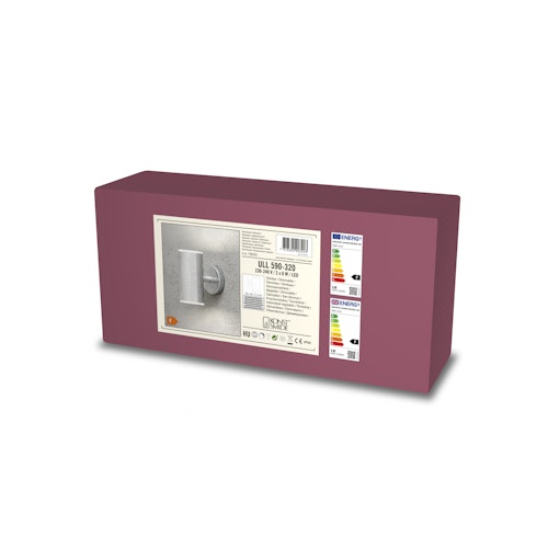 Konstsmide Wandleuchte Ull, galvanisiert, LED 2x8W (590-320)