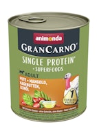 Pute + Mangold, Hagebutten, Leinöl Varianten Bild