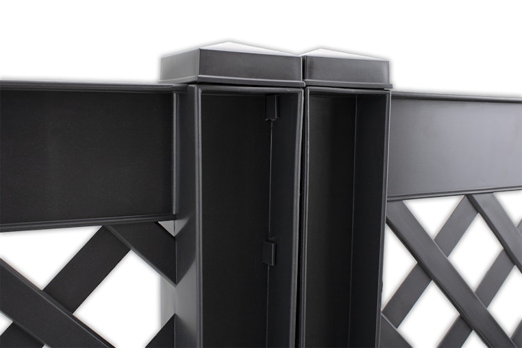 KHW Spalier 43 cm mit Erdspieß - 2er Set