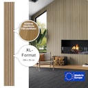 Vorschaubild ACOUS Akustikplatten  Comfort Light AC01HS Eiche hellbraun