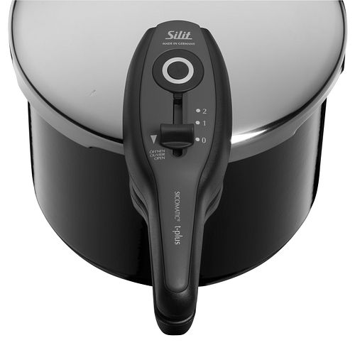 Silit Sicomatic t-plus 6,5l Silargan black w/o. Insert