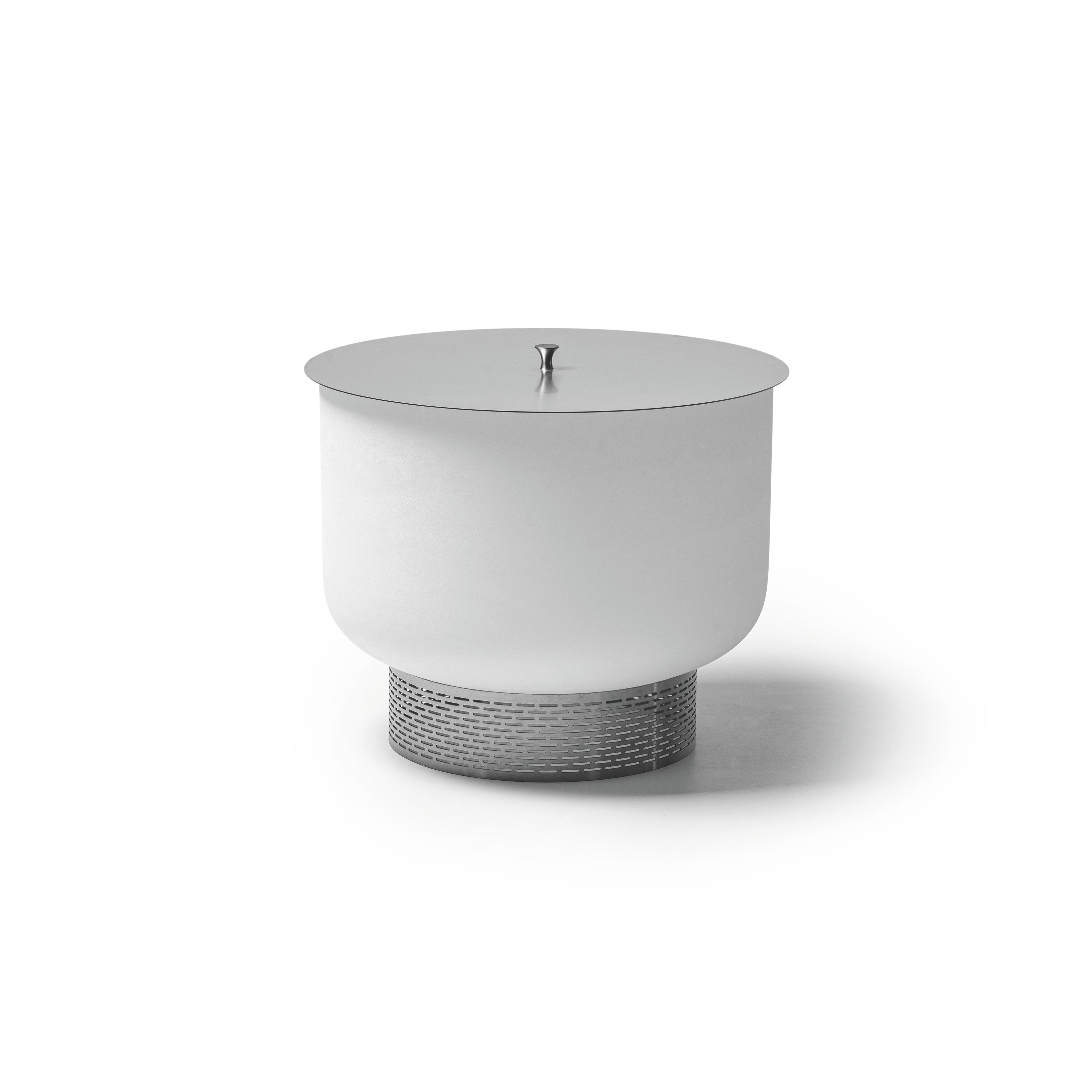 QFlame Feuerschale Set Ethanol Stainless Steel