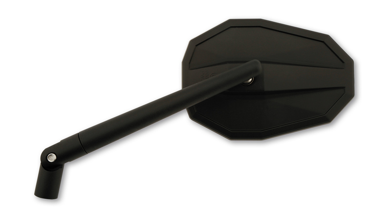 HIGHSIDER smart Verkleidungsspiegel Straight Schwarz (1Stck.)