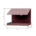 Vorschaubild Alberts® Futterhaus Gasthaus Schrägdach