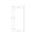 Vorschaubild Skan Holz Aluminium Terrassenüberdachung Genua Breite 541 cm