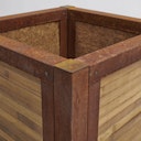 Vorschaubild BambusBASIS Hochbeet mit Kokosfrostschutzmatte - Profile Corten