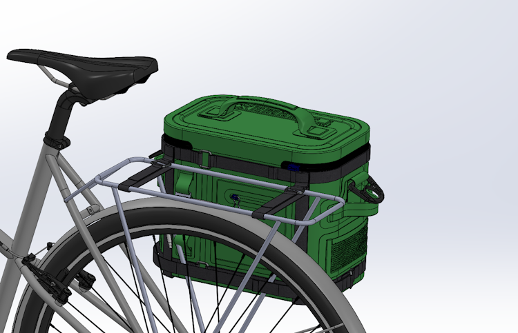 Petromax Fahrradgurt für Kühltasche 8 Liter