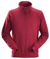 Snickers Sweatshirt mit Halbreißverschluss