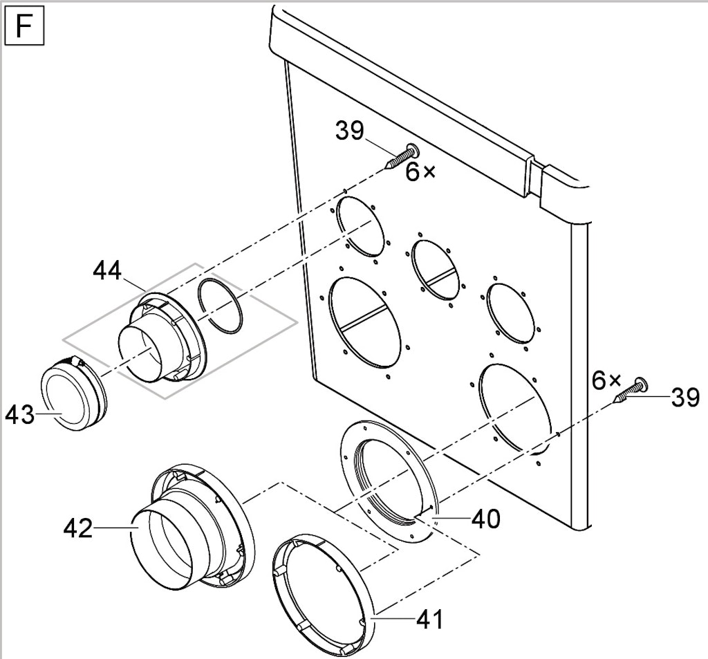 Explosionszeichnung Ersatzteile