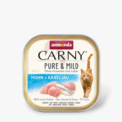 animonda Carny Pure & Mild 100g Schale Katzenassfutter