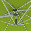 Vorschaubild doppler Pendelschirm EXPERT 300 x 300 cm, Aluminium Silber / 100 % Polypropylen 220 g/m²