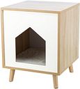 Vorschaubild TRIXIE Höhle Isa, Holzoptik, 40 × 50 × 40 cm, hellbraun/weiß