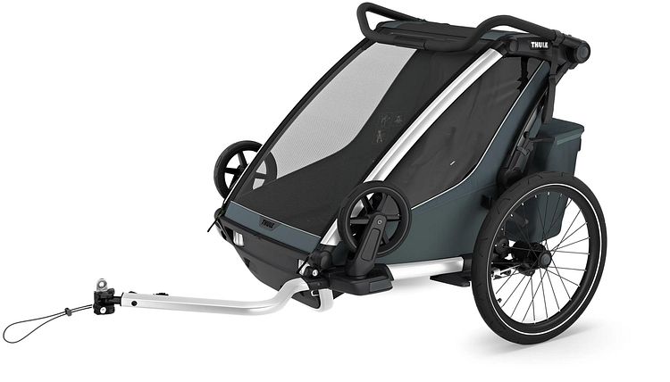 Thule Kinderanhänger Chariot Cross 2 Double schwarz