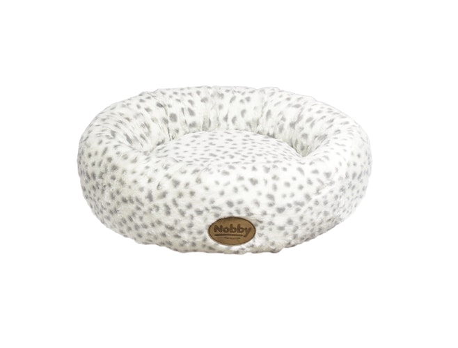 NOBBY Donut "ALANIS" leopard grau Ø 45 cm