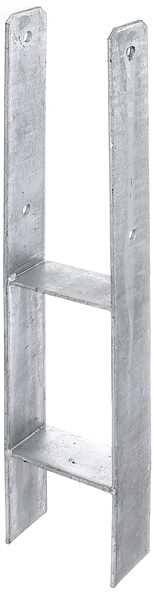 Alberts® H-Pfostenträger 300x60x5mm für verschiedene Pfostenstärken 110 mm