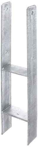 Alberts® H-Pfostenträger 300x60x5mm für verschiedene Pfostenstärken