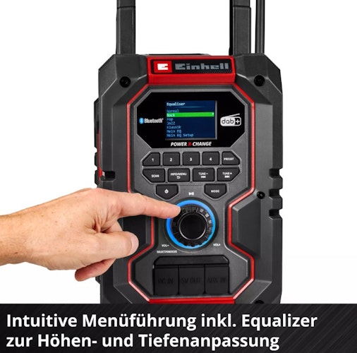 Einhell Akku-Radio TE-CR 18 Li DAB+/FM/BT - Solo 3407995