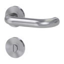 Vorschaubild Griffwerk Türgriff ALESSIA PROF Rosetten rund GK4