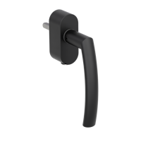 Griffwerk Fenstergriff VAYA 178 LORITA Graphitschwarz R 7x40