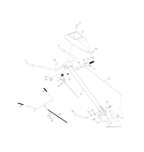 Husqvarna Motorhacken 960910016 TR 430