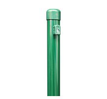 Alberts® Zaunpf.,zinkp.grün Kst.b.,Länge 2000mm,Pfostenst. ⌀42mm,Geflechth. 1500mm 613105