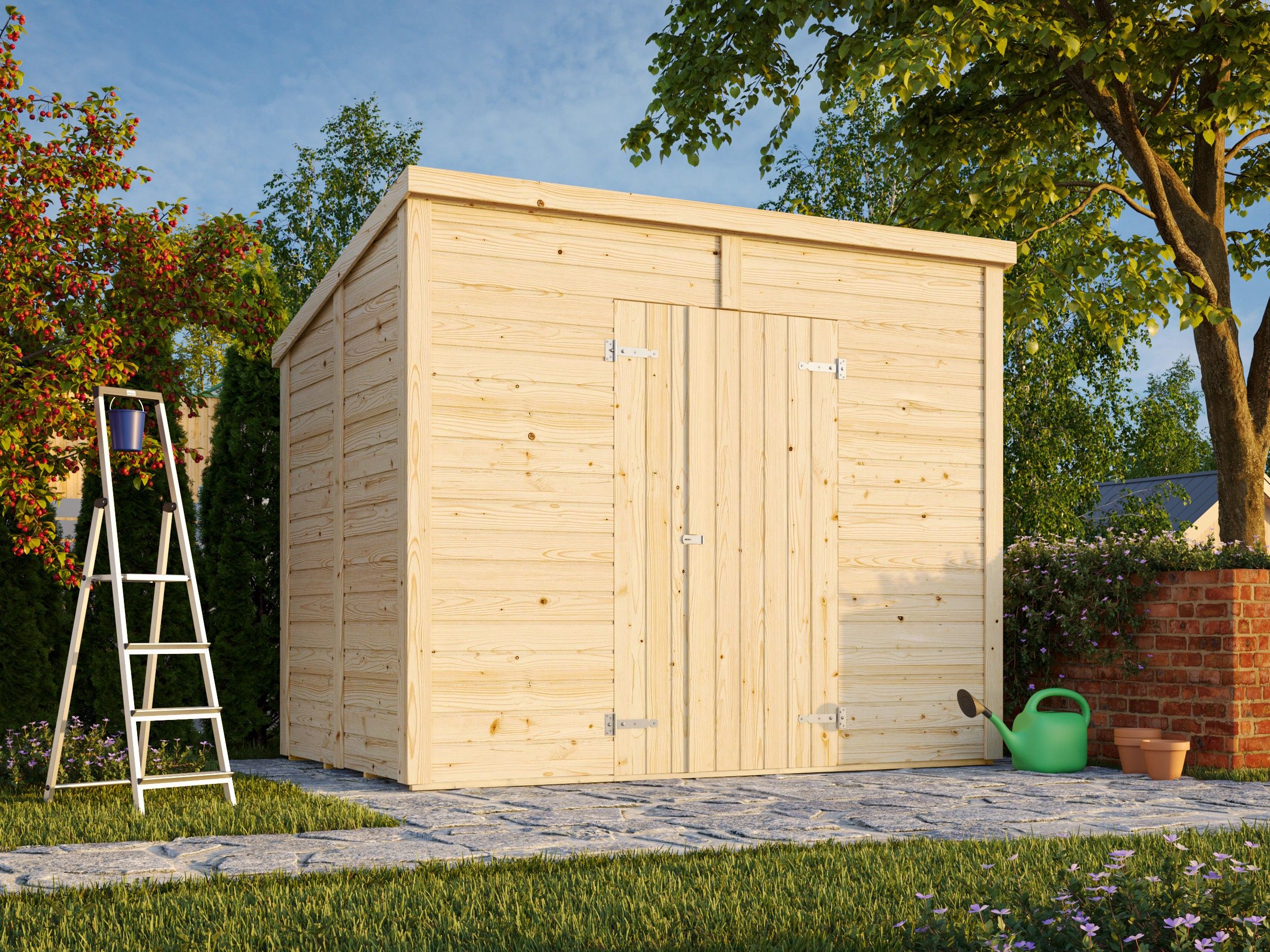 Palmako Gerätehaus Leif 4,5 m² - 16 mm