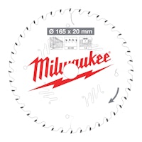 Milwaukee Kreissägeblatt 165/20mm 40Z Holz 4932471932