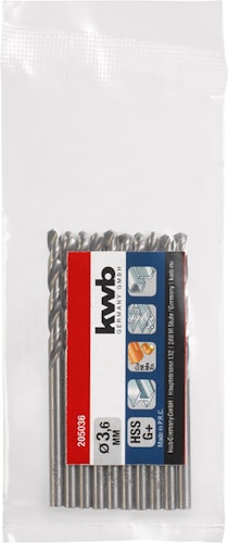 kwb HSS-G Boh 3,6mm LS PRE 205036