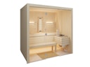 Vorschaubild Infraworld Sauna Gracil Complete 142 - 75 mm Multifunktionssauna inkl. 5-teiligem gratis Zubehörset