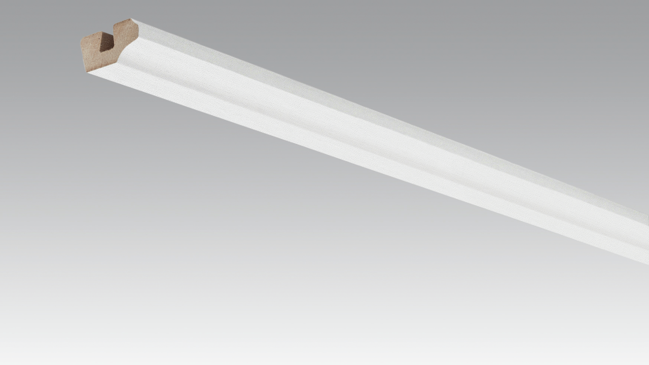 MEISTER Deckenabschlussleiste 2380 x 19 x 38 mm 20101 White mesh