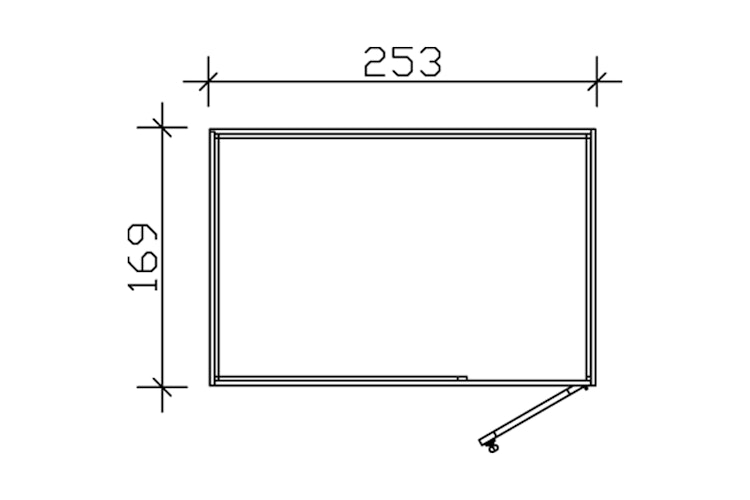 Skan Holz CrossCube Gartenhaus Brisbane 2
