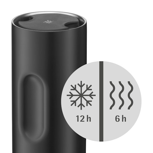 WMF Isolierbecher Motion 0,35l matt schwarz