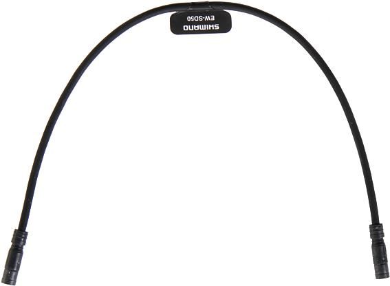 Shimano Stromkabel Di2 EW-SD50 250 mm schwarz 250 mm<BR/><BR/>Vom Tretlager zum Umwerf