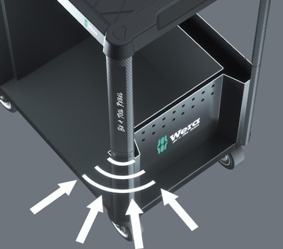 Wera Werkstattwagen Tool Rebell 1