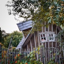 Gartenhaus Lieblingsplatz Hexenhaus mit Vollausstattung