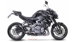 LeoVince SLIP-ON Edelstahl SBK LV-10 Schwarz für KAWASAKI Z 900/A2