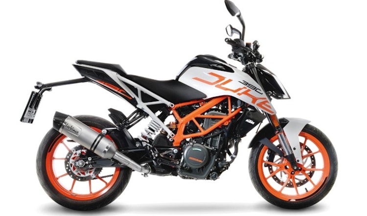 LeoVince SLIP-ON Edelstahl SBK LV ONE EVO für KTM DUKE 125/RC 125 - DUKE 390/RC 390